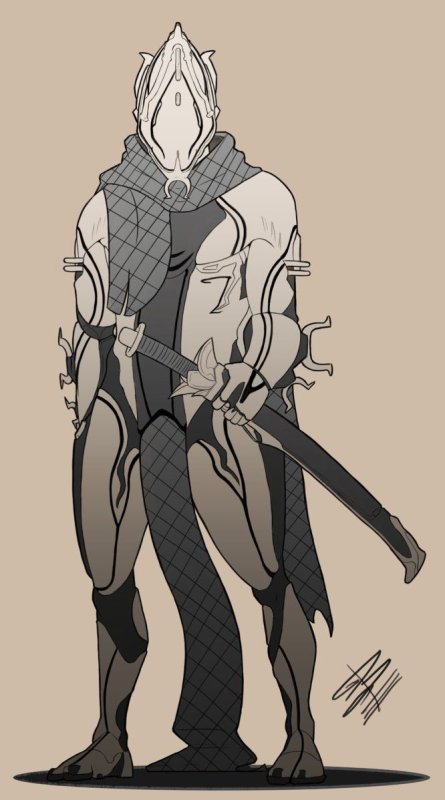 Warframe Экскалибур арт