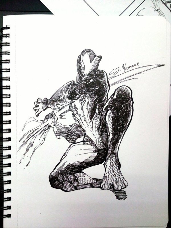 Warframe арты