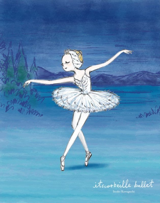 Балерина Лебединое озеро