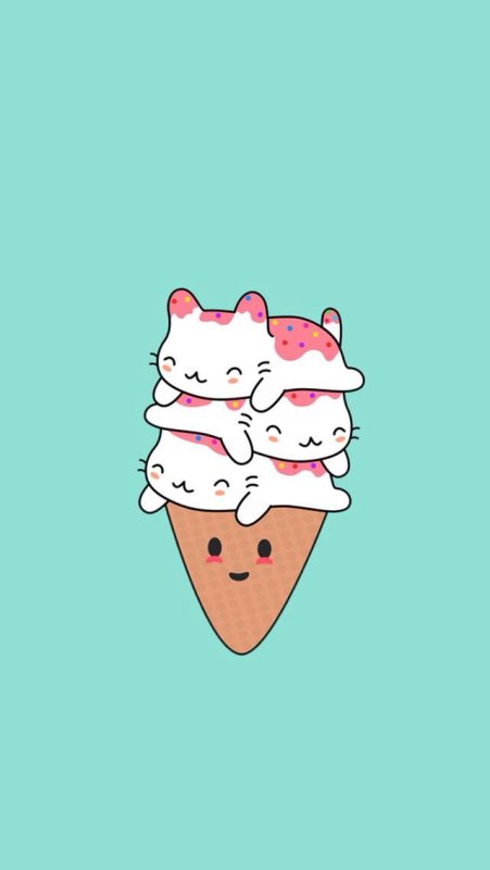 Милые кавайные котики