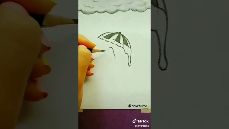 Легкий рисунок из тик тока