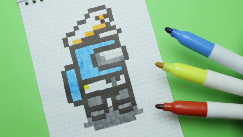 Рисунки по клеточкам