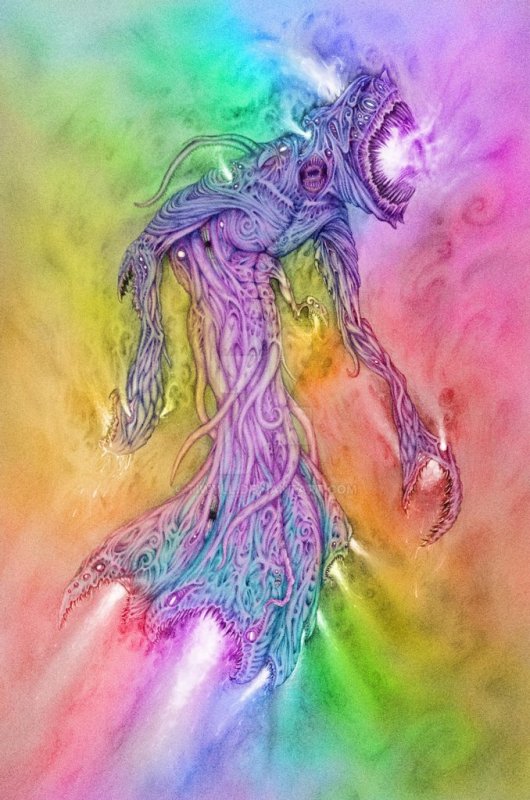 Тзинч демоны арт