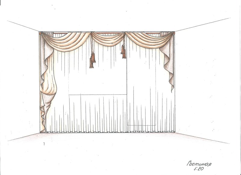Эскиз сцены