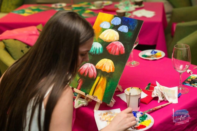 Арт вечеринка для детей