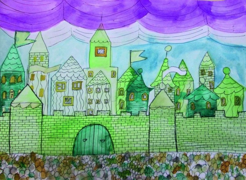 Волшебник изумрудного города Сценография