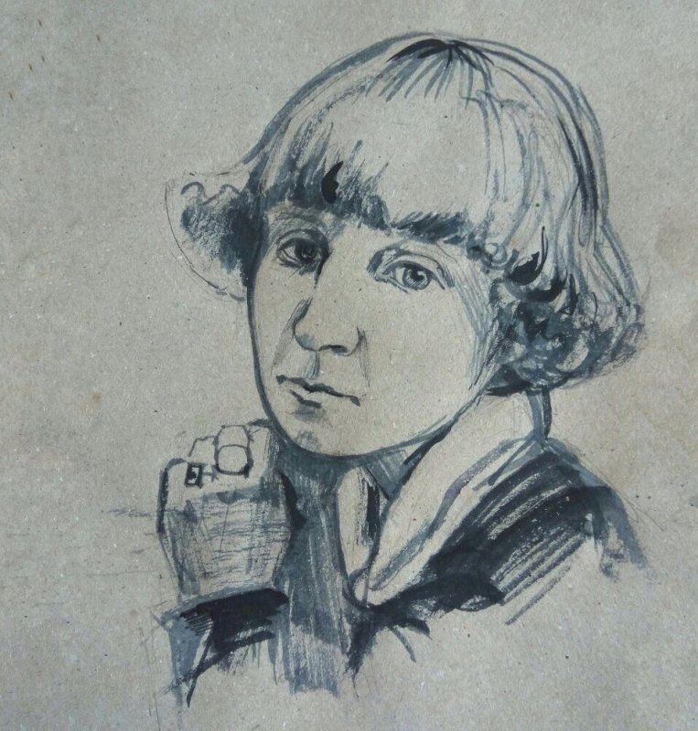 Марина Цветаева портрет