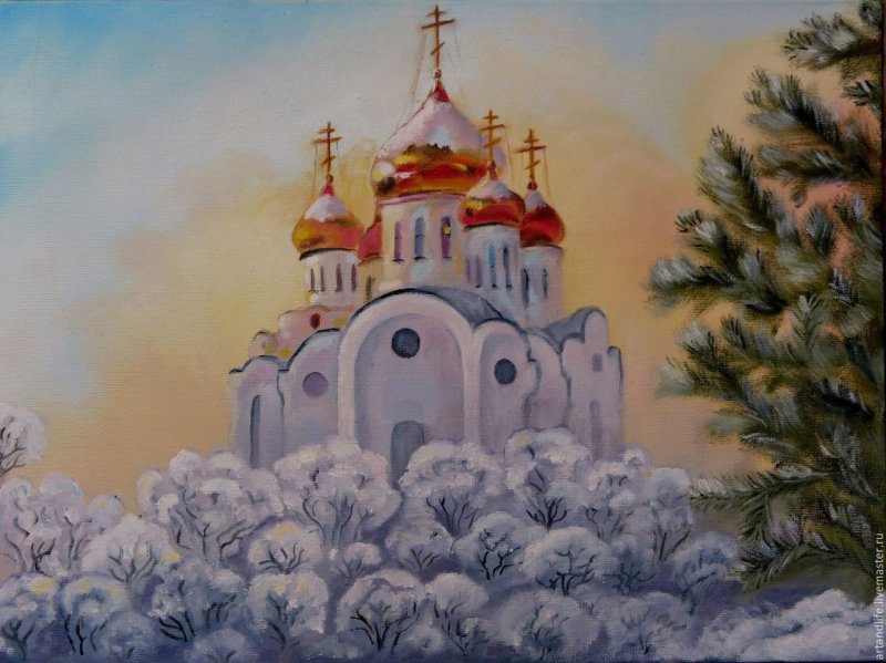 Рождественские рисунки