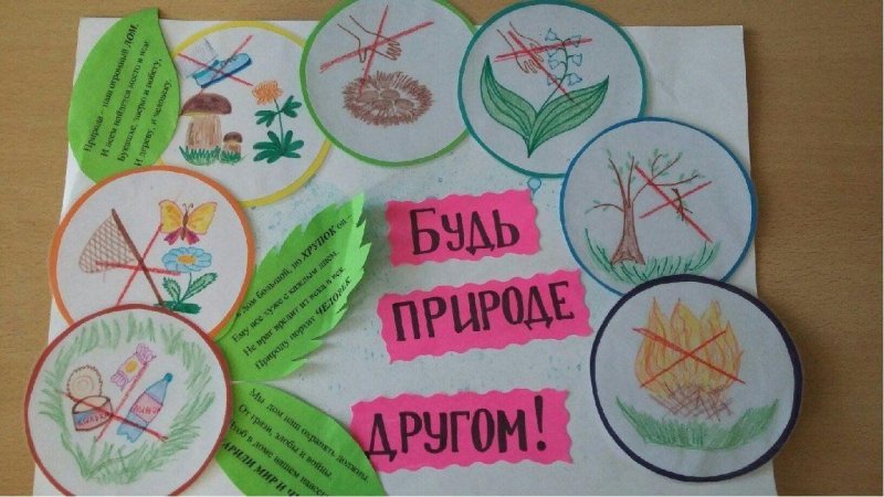 Экологический плакат