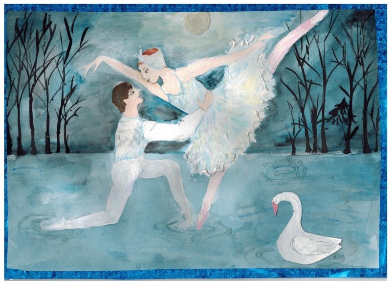Балет Чайковского Лебединое озеро картины