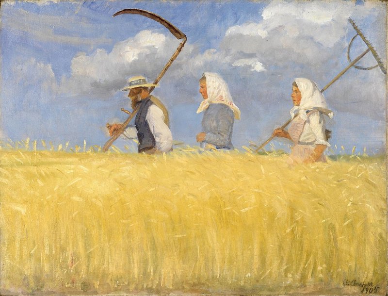 Художник Anna Ancher (1859-1935)