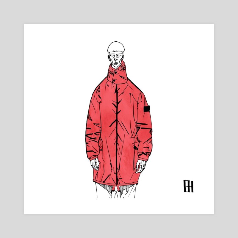 Арт Stone Island рисунок