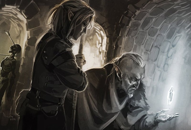 The Elder Scrolls данмеры арт