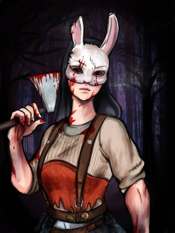 Анна охотница Dead by Daylight арт