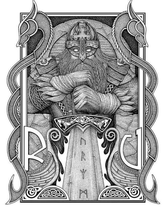 Велес Бог славян эскизы