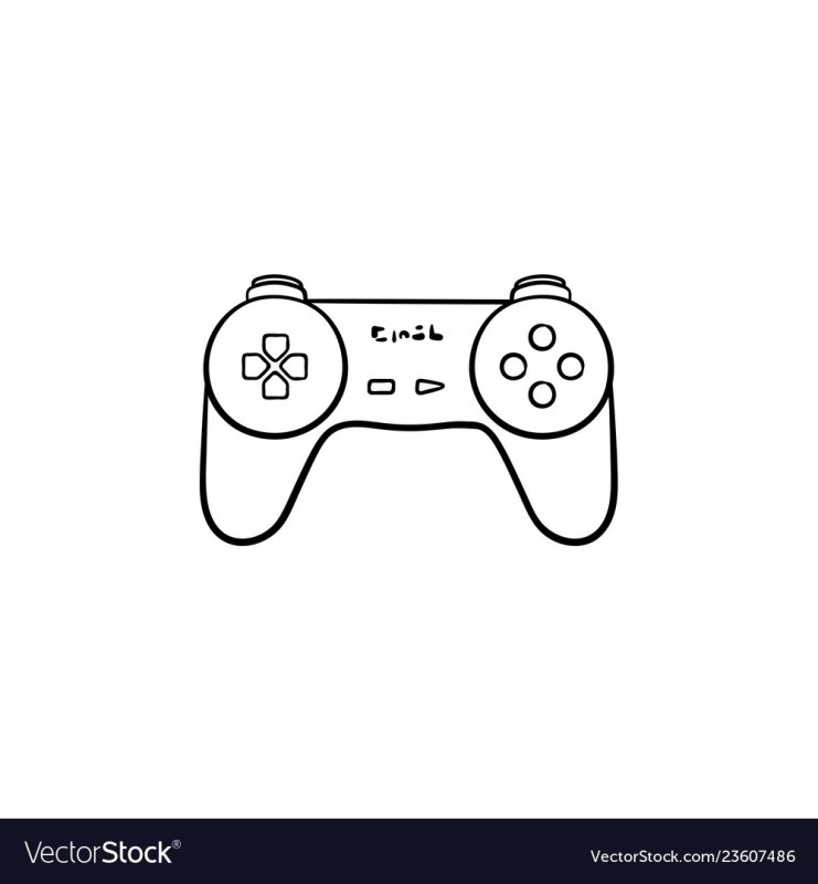 Джойстик ps5 вектор
