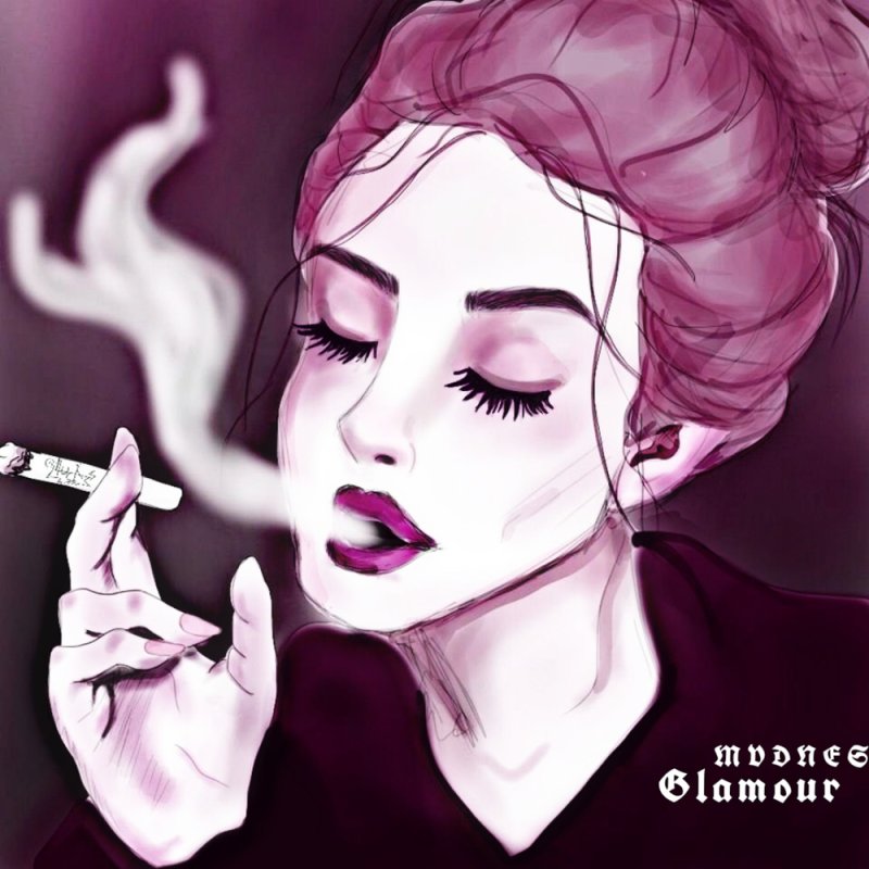 Девушка рисунок
