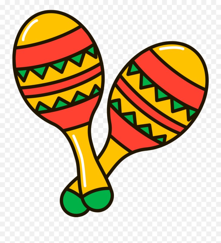 Маракасы мультяшные