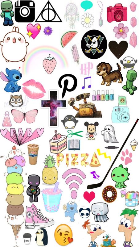 Стикеры для распечатки