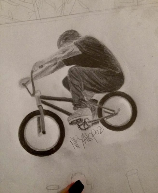 BMX рисунок