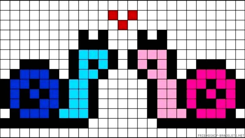 Рисование по клеточкаv