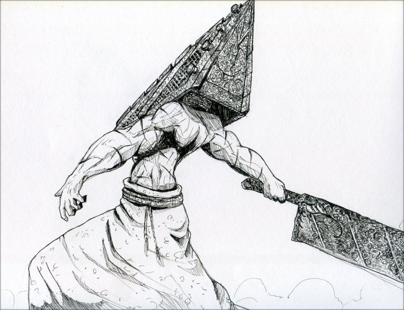Silent Hill 2 Пирамидоголовый
