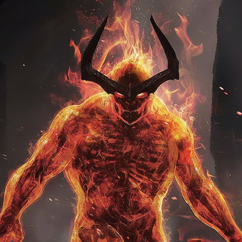 Огненный демон Суртур Марвел