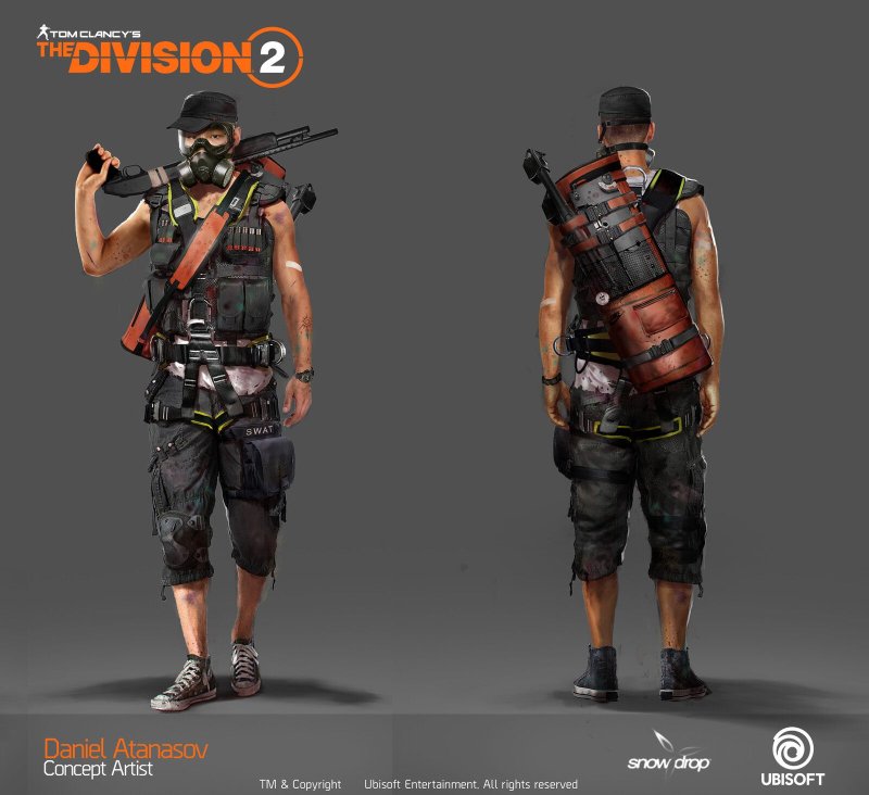 Tom Clancy s the Division 2 костюмы