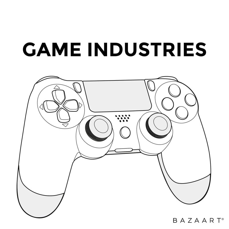 PLAYSTATION 4 Controller vector