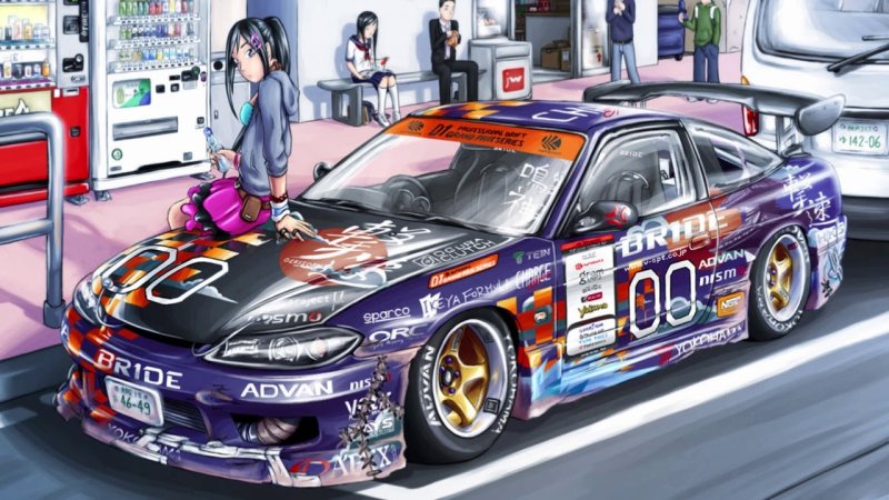 Nissan Silvia s13 Itasha