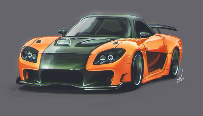 Mazda rx7 Форсаж 3
