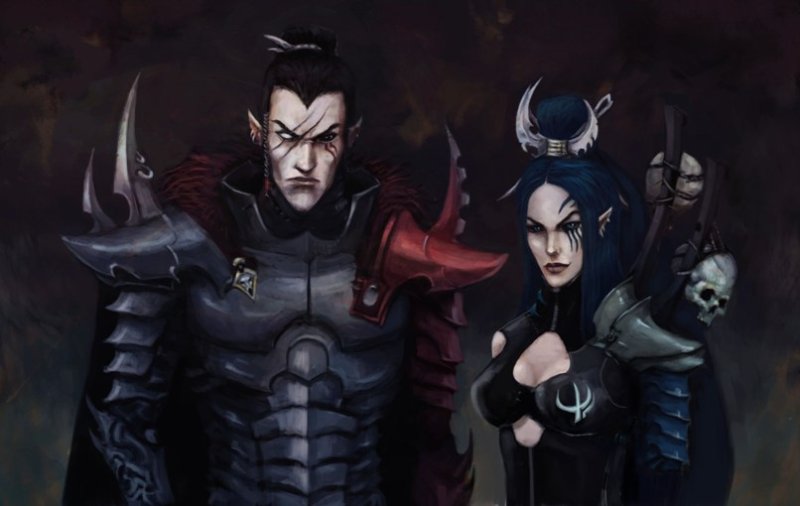 Тёмные эльдары Warhammer 40.000