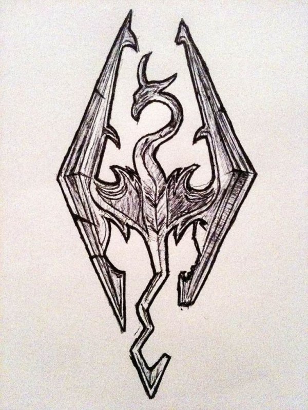 скайрим тату