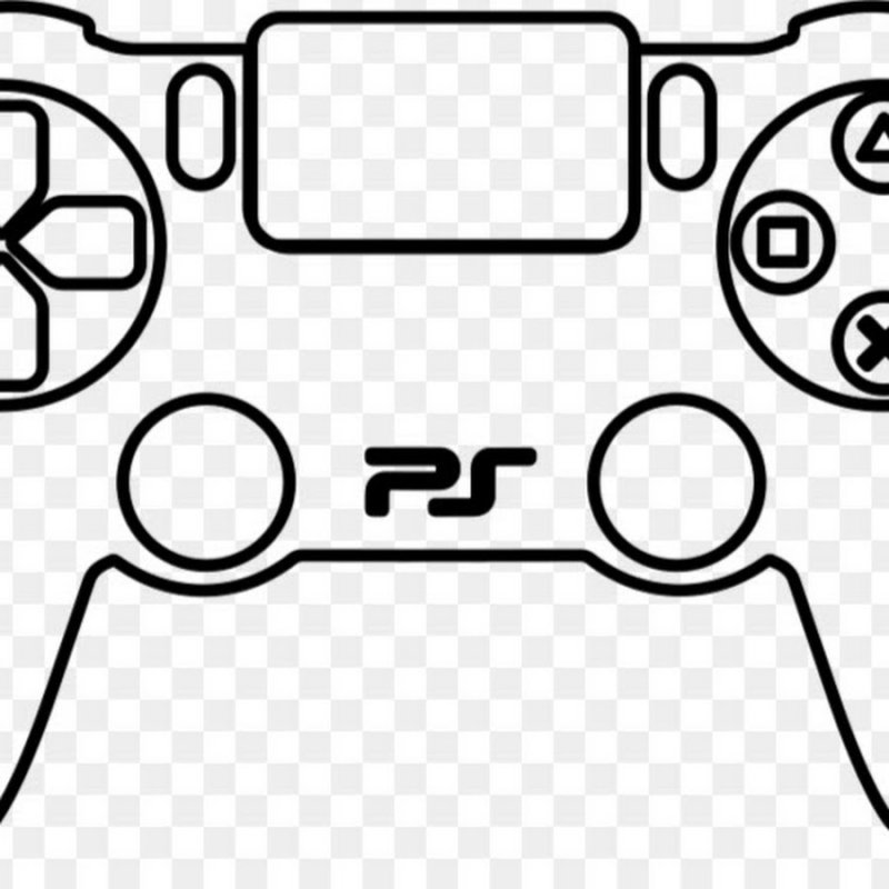 Джойстик ps5 рисунок