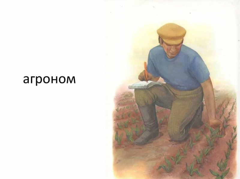 Профессия агроном для детей