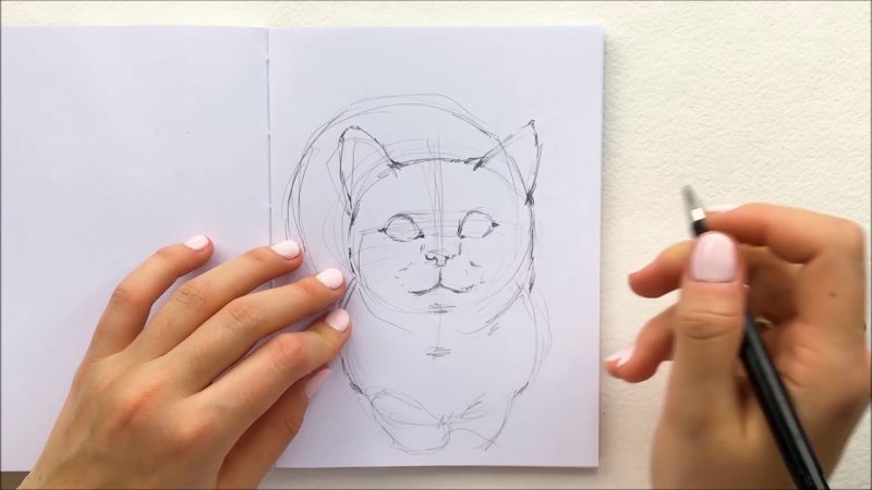 Рисунок очень легкий и красивый