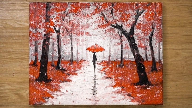 Рисунки акрилом