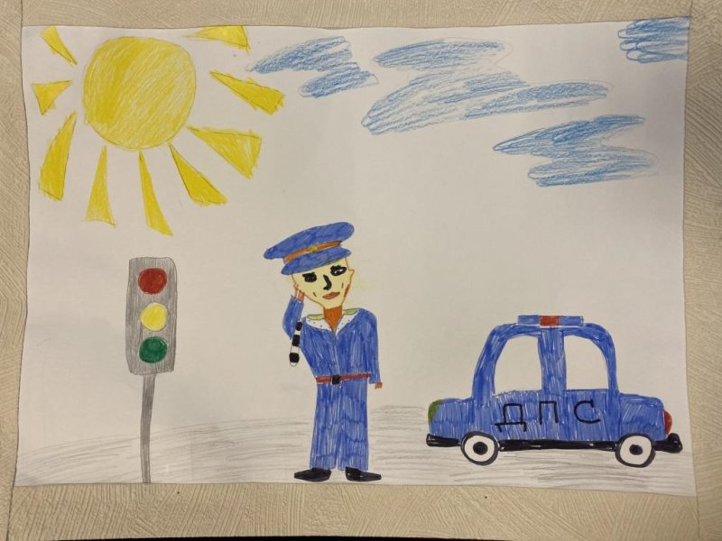 Конкурс рисунков ГИБДД