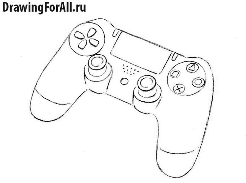Схема джойстика ps5
