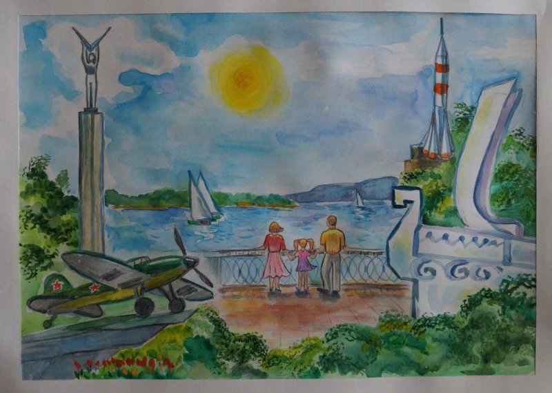 Самара глазами детей