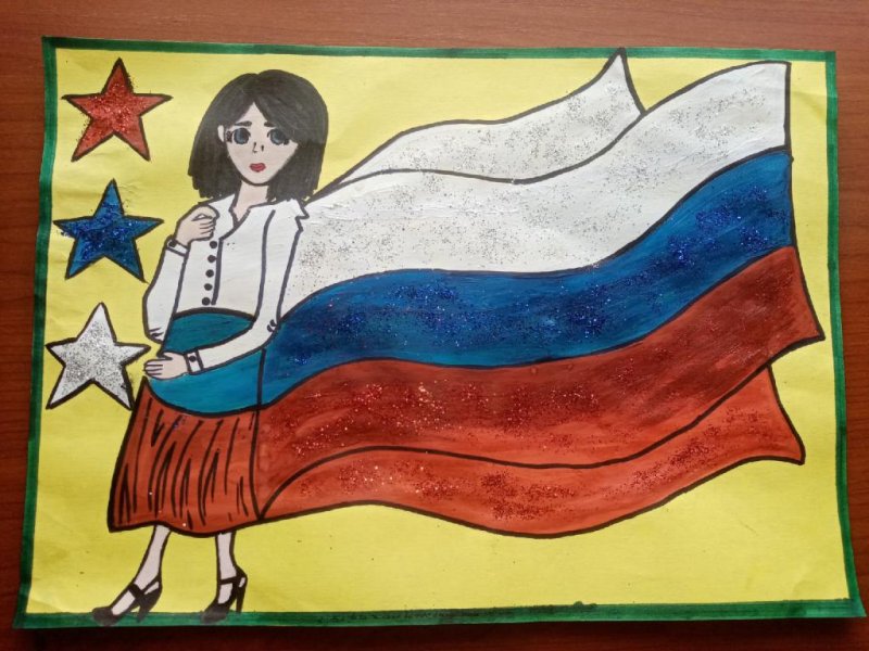 Рисунки на патриотическую тему для детей