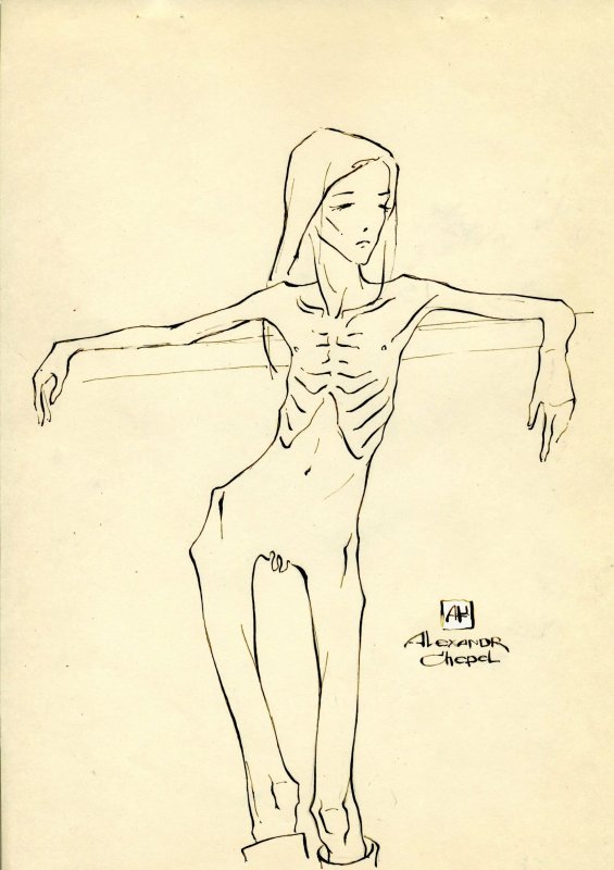 Alexander Chepel художник анорексия