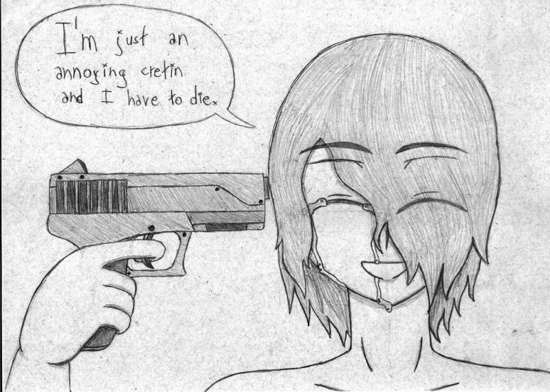 Депрессия срисование