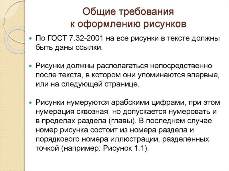 Ссылки на рисунки в тексте по ГОСТУ