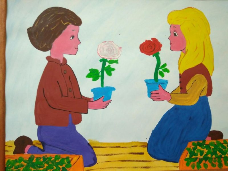 Рисунок Герды