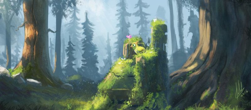 Overwatch Bastion Art