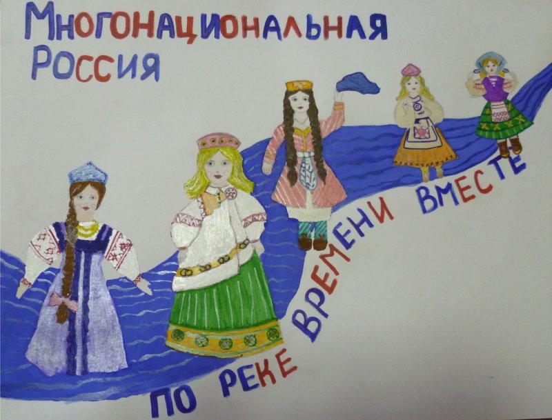 Плакат на тему день единства