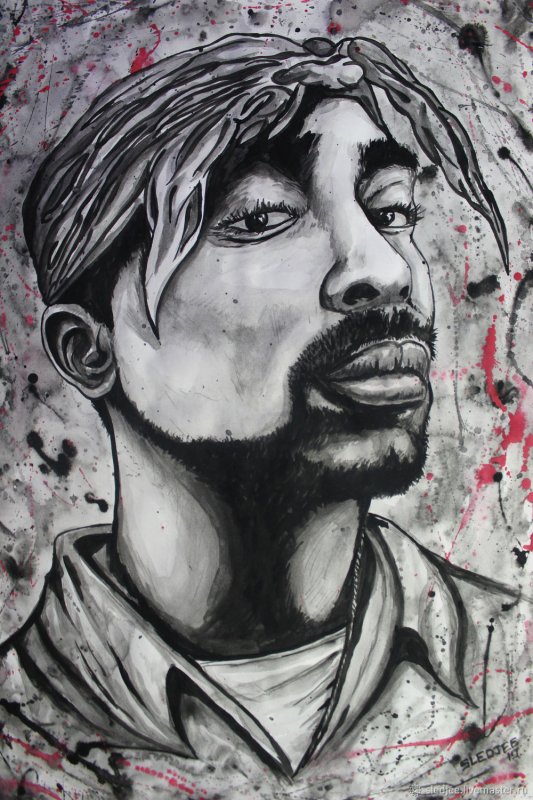 2pac арты