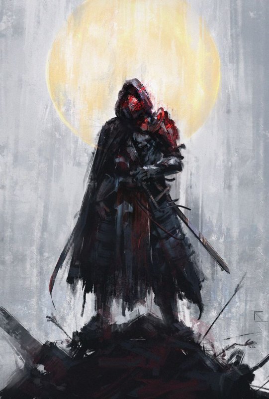 Dark Souls 3 Падший рыцарь арт