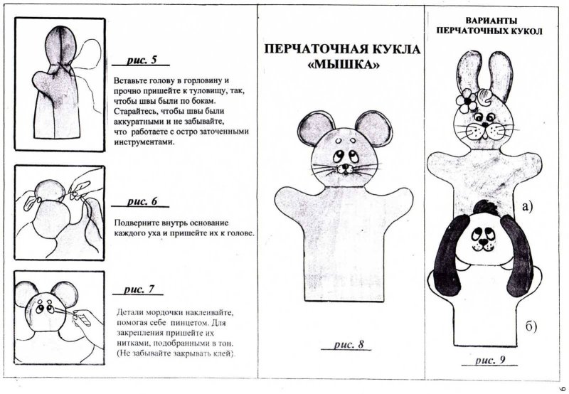 Технологическая карта по пошиву мягкой игрушки